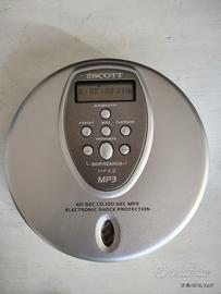 Lettore cd mp3 Scott portatile anti-shock vintage