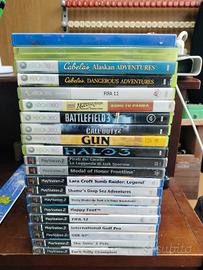 giochi Xbox e ps2