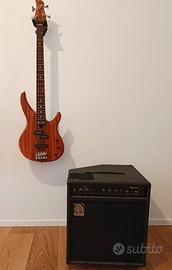 YAMAHA TRBX174 + AMPEG BA 112 v2