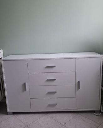 Mobile bianco porta tv o credenza