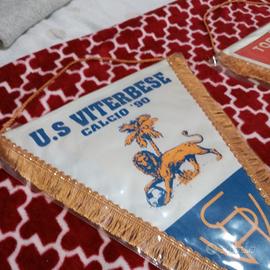 viterbese calcio 90 storico gagliardetto 