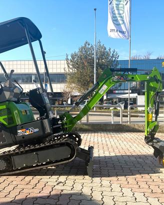 MINIESCAVATORE GIOR 12 Evo.5 II SERIE - MOTORE KUB