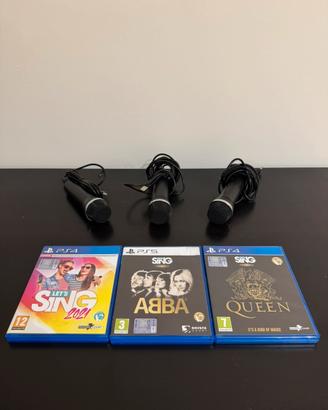 Let’s sing e microfoni bundle