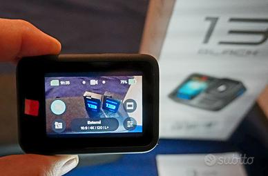 GoPro Hero 13 Black + 2 batterie + box + Handler