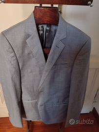 Giacca Nazareno Gabrielli taglia 50 drop 6 grigio 