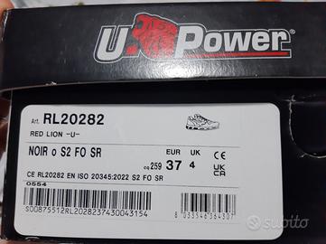 Scarpe antinfortunistiche U-Power NOIR 