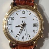 orologio automatico seiko placcato oro 