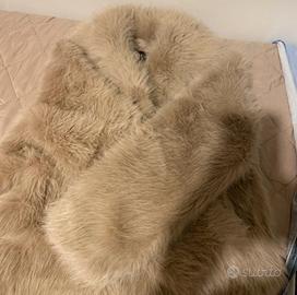 pelliccia invernale, beige