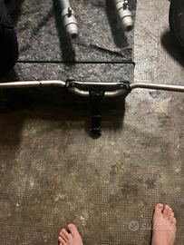 Carburatore e manubrio