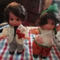 coppia di bambole Migliorati.