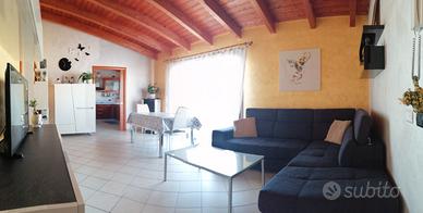 Attico quadrivano con cortile esclusivo