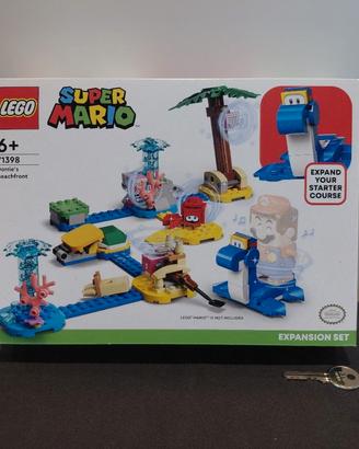 Lego Super Mario 71398 Lungomare di Dorrie, nuovo