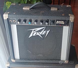 Peavey back stage

