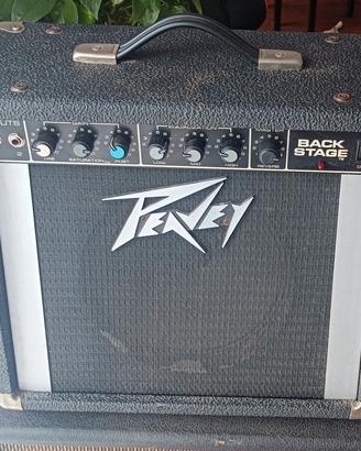 Peavey back stage

