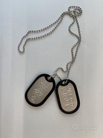 collana piastrine Vasco Rossi NUOVA