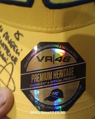cappello firmato valentino rossi  