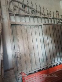Cancello ferro battuto fino 800