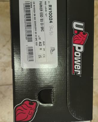 Scarpe antinfortunistiche alte UPOWER  S3 nr.42