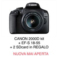 CANON - EOS 2000D + EF-S 18-55 MM IS II-Black
