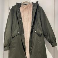 Parka Zara uomo verde