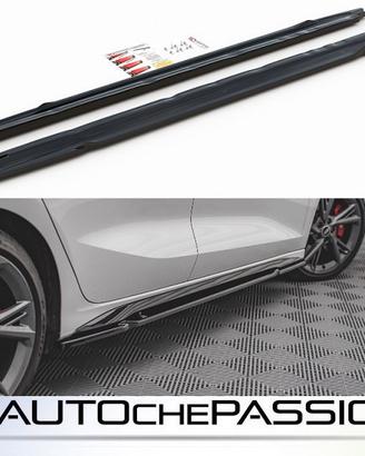 Coppia splitter minigonne per Audi S3 8Y e S line