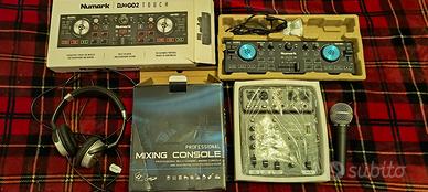  attrezzatura per dj in erba