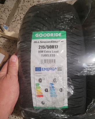4 gomme goodride 4 stagioni