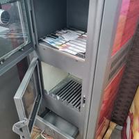 Stufa a legna con Forno Beige o Rosso Termostato 