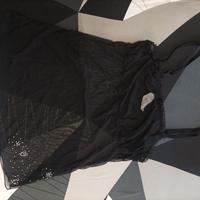 top nero velato Tezenis