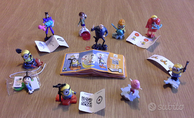 Serie completa Cattivissimo Me 3 anno 2017 kinder