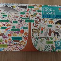 Puzzle 300 pezzi+ libro: tree of life - NUOVO