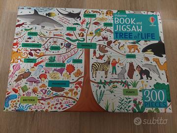 Puzzle 300 pezzi+ libro: tree of life - NUOVO