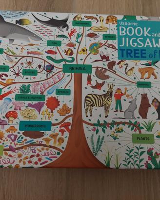 Puzzle 300 pezzi+ libro: tree of life - NUOVO