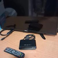 TV 21 pollici fa anche da monitor con dec esterno