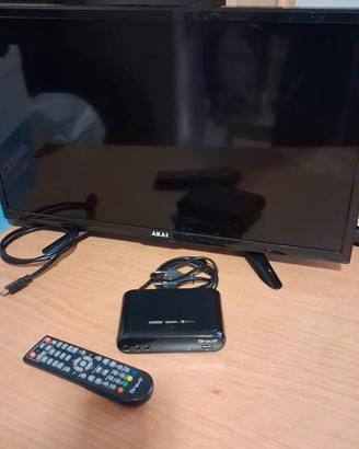 TV 21 pollici fa anche da monitor con dec esterno