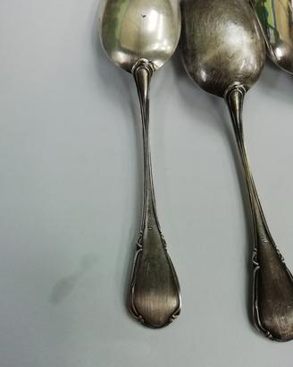 cucchiaini d'argento 
