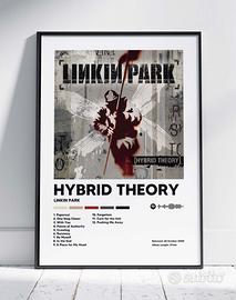 Poster Hybrid Theory - Linkin Park SENZA CORNICE 