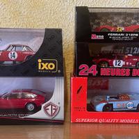 Modelli in scala 1/43 Porsche Alfa Romeo