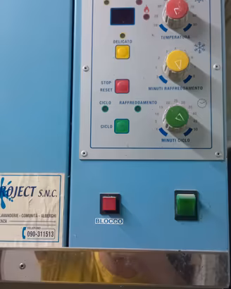 asciugatrice industriale a gas