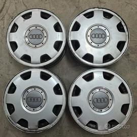 4 cerchi lega audi 100 200 a4 a6 r15 lt674