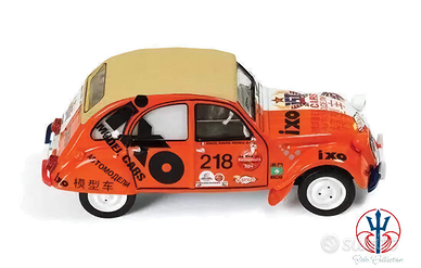Citroen 2 cv Rally Parigi-Pechino 2010 ixo 1:43