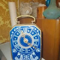 Orologio Laurana anni'70 realizzato a mano in rame