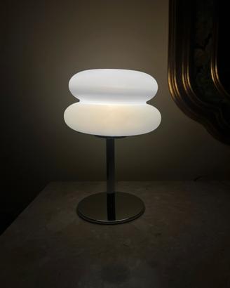 Lampada Stile Bauhaus Space Age Fungo Bianca