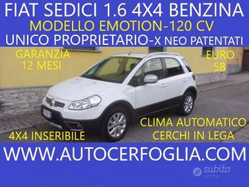 FIAT Sedici 1.6 16v Emotion 4x4 120cv-UNICO PROP