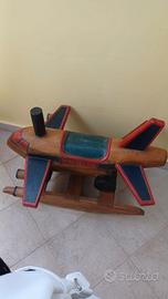 Dondolo in legno 
