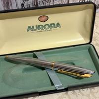 Penna a sfera Aurora con finiture in oro NUOVA