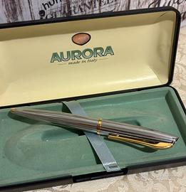 Penna a sfera Aurora con finiture in oro NUOVA
