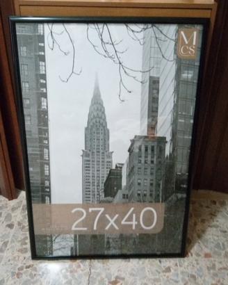 cornice grande leggera, 73x100 cm , vetro in plase