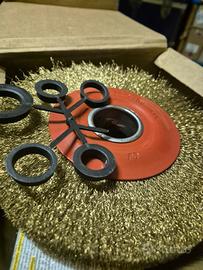 SIT SPAZZOLA ACCIAIO OTTONATO X MOLA DA BANCO 200