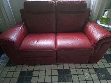divano in pelle pieno fiore NATUZZI